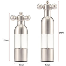 Load image into Gallery viewer, MICLAN Stainless Steel 304 Rudder Shape Grinder Pepper Grinding Machine, Size : L, L