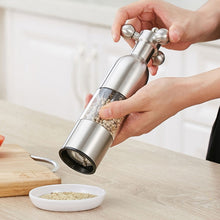 Load image into Gallery viewer, MICLAN Stainless Steel 304 Rudder Shape Grinder Pepper Grinding Machine, Size : L, L