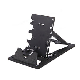 Multi-function Folding Stainless Steel Tool Card Bottle Opener Phone Holder