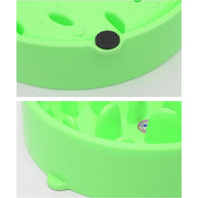 Load image into Gallery viewer, Pet Bowl Preventing Choking PP Bowl, Round Pink, Round Green