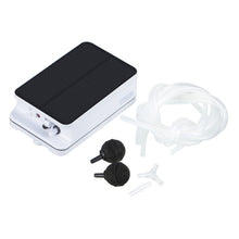 Load image into Gallery viewer, 5V Foldable Aquarium Fish Tank Solar Power Air Pump Oxygenator, US Plug, Solar Power Oxygenator