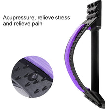 Load image into Gallery viewer, Lumbar Traction Stretching Device Posture Corrector Waist Support Spine Pain Relief Back Massage Stretcher, White Blue, White Purple, Black Green, Black Blue, Black Purple, Black Red, Red White, White Green
