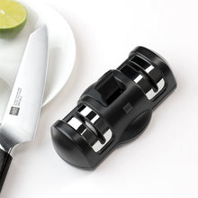Load image into Gallery viewer, Original Xiaomi Youpin Huohou Portable Kitchen Double-wheel Knife Sharpener, Double-wheel Knife Sharpener