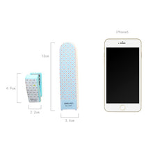 Load image into Gallery viewer, Deli Creative Stationery Geometry Stapler Colorful Fashion Stapler School Office Supplies Small, Size: 4.9*2.2cm, Random Color Delivery, 4.9x2.2cm