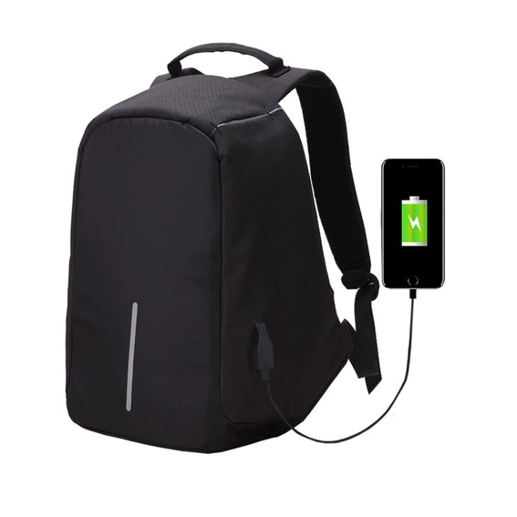 Multi-Function Large Capacity Travel Anti-theft Security Casual Backpack Laptop Computer Bag with External USB Charging Interface for Men / Women, Size: 42 x 29 x 14 cm