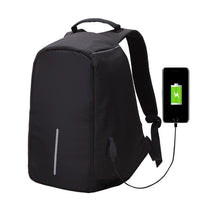 Load image into Gallery viewer, Multi-Function Large Capacity Travel Anti-theft Security Casual Backpack Laptop Computer Bag with External USB Charging Interface for Men / Women, Size: 42 x 29 x 14 cm