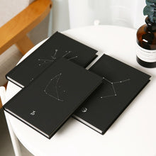 Load image into Gallery viewer, Twelve Constellations Paper Notebook Student Simple Diary Notepad  Sketch Graffiti Note Book, Random Pattern Delivery