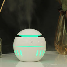 Load image into Gallery viewer, Wood Grain USB Hollowed-out Humidifier Seven Color Aromatherapy Lamp Automatic Alcohol Sprayer with Remote Control(Sky Blue), HC0372A, HC0372B, HC0372C, HC0372D, HC0372F, HC0372G, HC0372H, HC0372I, HC0372J, HC0372K
