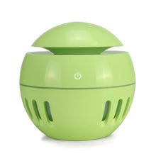 Load image into Gallery viewer, Wood Grain USB Hollowed-out Humidifier Seven Color Aromatherapy Lamp Automatic Alcohol Sprayer with Remote Control(Sky Blue), HC0372A, HC0372B, HC0372C, HC0372D, HC0372F, HC0372G, HC0372H, HC0372I, HC0372J, HC0372K