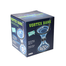 Load image into Gallery viewer, Vortex Bank Decompression Transparent Funnel Gravity Rotating Coin Storage Box, Funnel