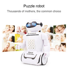 Load image into Gallery viewer, Multi-function Robot Piggy Bank Desk Lamp Code Money Box for Children, Robot Bank
