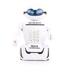 Load image into Gallery viewer, Multi-function Robot Piggy Bank Desk Lamp Code Money Box for Children, Robot Bank