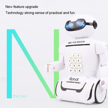 Load image into Gallery viewer, Multi-function Robot Piggy Bank Desk Lamp Code Money Box for Children, Robot Bank