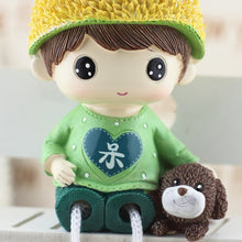 Load image into Gallery viewer, 1 Pair Creative Resin Crafts Hanging Feet Adorkable Couple Dolls Ornaments Home Wedding Decoration Gift