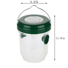 Load image into Gallery viewer, Solar Powered LED Fly Bee Trap Catcher Insect Control Tool, Black