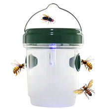 Load image into Gallery viewer, Solar Powered LED Fly Bee Trap Catcher Insect Control Tool, Black