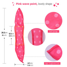 Load image into Gallery viewer, 20 PCS Cute Wave Point Hair Curler Sleeping Rabbit Ear Hair Roll