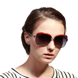 HDCRAFTER E016 Retro Fashion Ultraviolet-proof Polarized Sunglasses for Women