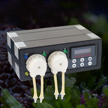 Load image into Gallery viewer, Jebao DP-2 4W Auto Dosing Pump Peristalsis Pump 2-Channel Dosing Aquarium Tank Coral Reef Automatic Feeder Liquid Dispenser, US Plug, DP-2 4W