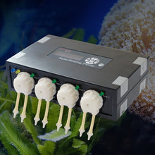 Load image into Gallery viewer, Jebao DP-4 7.5W Auto Dosing Pump Peristalsis Pump 4-Channel Dosing Aquarium Tank Coral Reef Automatic Feeder Liquid Dispenser, US Plug, DP-4 DP-4 7.5W