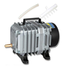 Load image into Gallery viewer, ACO-004 58W 75L/Min Electromagnetic Air Pump Compressor Seafood Fish Tank Increase Oxygen Air Flow Spliter, US Plug, ACO-004