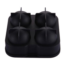 Load image into Gallery viewer, Ball Shape 4-Grid Silicone Ice Cube Mold, Ball Shape
