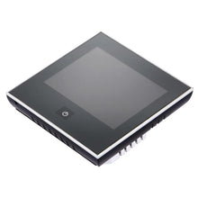 Load image into Gallery viewer, BHT-2001 3A Load Water Heating Type LCD Digital Heating Room Thermostat, Display Clock / Temperature / Time / Week / Heat etc., BHT-2001 3A (Black)