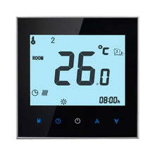 Load image into Gallery viewer, BHT-1000-GA-WIFI 3A Load Water Heating Type Touch LCD Digital WiFi Heating Room Thermostat, Display Clock / Temperature / Periods / Time / Week / Heat etc., BHT-1000 3A (Black), BHT-1000 3A (White)