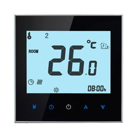 BHT-1000-GA-WIFI 3A Load Water Heating Type Touch LCD Digital WiFi Heating Room Thermostat, Display Clock / Temperature / Periods / Time / Week / Heat etc., BHT-1000 3A (Black), BHT-1000 3A (White)