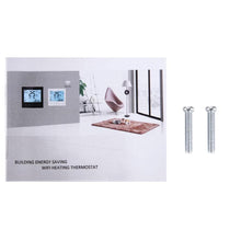 Load image into Gallery viewer, BHT-1000-GA-WIFI 3A Load Water Heating Type Touch LCD Digital WiFi Heating Room Thermostat, Display Clock / Temperature / Periods / Time / Week / Heat etc., BHT-1000 3A (Black), BHT-1000 3A (White)