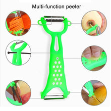 Load image into Gallery viewer, Portable Fruits and Vegetables Peeler Apple Cucumber Potato Skinner, Vegetable Cutter(Orange)