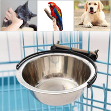 Load image into Gallery viewer, Stainless Steel Suspension Style Dog Feeding Bowl, Size: S, Size: Small