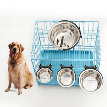 Load image into Gallery viewer, Stainless Steel Suspension Style Dog Feeding Bowl, Size: S, Size: Small