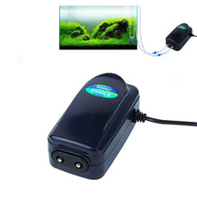 Load image into Gallery viewer, SOBO SB-748 8W Double Outlets Adjustable Flow Silent Aquarium Air Pump Fish Tank Oxygen Air Pump, 8W Double Outlets