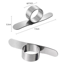 Load image into Gallery viewer, 5 PCS Stainless Steel Finger Open Orange Peeler Parer Tool, 5 PCS Stainless Steel