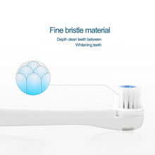 Load image into Gallery viewer, 2W Creative Household Waterproof Rotary Electric Toothbrush Set with 4 Replacement Brush Heads &amp; Base, 8500 Revolutions Per Minute