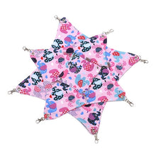 Load image into Gallery viewer, Pet Canvas Hammock Nice And Warm Cat Hammock Hamster Mat Nest Pet Bed,Medium,Size:33*30cm,Random Color Delivery, Size:33*30cm