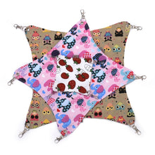 Load image into Gallery viewer, Pet Canvas Hammock Nice And Warm Cat Hammock Hamster Mat Nest Pet Bed,Medium,Size:33*30cm,Random Color Delivery, Size:33*30cm
