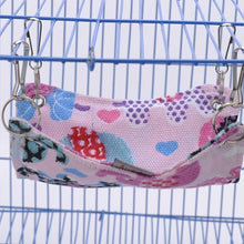 Load image into Gallery viewer, Pet Canvas Hammock Nice And Warm Cat Hammock Hamster Mat Nest Pet Bed,Medium,Size:33*30cm,Random Color Delivery, Size:33*30cm