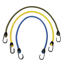 Load image into Gallery viewer, 2 PCS Outdoor Tent Crude Elastic Rope Tied High Luggage Rope Clothesline Camping, Length: 60cm, Diameter: 8mm, Random Color Delivery