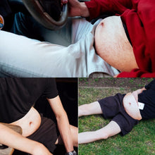 Load image into Gallery viewer, Creative Funny Anti-harassment Artificial Belly Shape Outdoor Bags, Multifunctional Portable Unisex Sports Belly Waist Bag, HC0879A, HC0879B, HC0879C, HC0879D, HC0879E, HC0879F