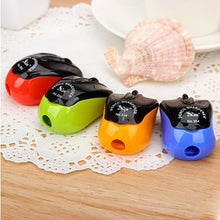 Load image into Gallery viewer, 10 PCS Creative Mouse Style Pencil Sharpeners Mechanical Machine School Stationery Office Supplies, Random Color Delivery, Mouse Style