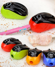 Load image into Gallery viewer, 10 PCS Creative Mouse Style Pencil Sharpeners Mechanical Machine School Stationery Office Supplies, Random Color Delivery, Mouse Style
