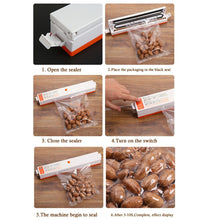 Load image into Gallery viewer, Sealing Film Roll Film PP Material Transparent Seal Film Cup, Vacuum Sealing Machine, EU Plug, US Plug