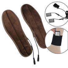 Load image into Gallery viewer, Lithium Battery Powered &amp; Rechargeable Heated Insoles Keep Feet Warm Pad, Keep Warm 8-9 hours, Size: 43-44 yard, Size: 43-44yard