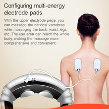 Load image into Gallery viewer, USB Charging 1300 mAh Electric Back Neck Shoulder Electrical Pulse Electric Shock Body Massager, USB Charging