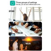 Load image into Gallery viewer, Multi-functional Large Screen LED Digital Music Alarm Clock with Time / Week / Temperature / Calendar Display &amp; Remote Control, DC 5V, Music Alarm Clock