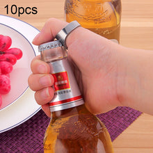 Load image into Gallery viewer, 10pcs Ring Style Metal Beer Bottle &amp; Can Opener, Inner Diameter: 2.2cm, 10pcs Ring Style