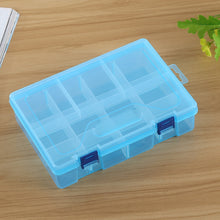 Load image into Gallery viewer, Double layer 8 Slots Plastic Jewelry Box Organizer Storage Container with Adjustable Dividers, 8 Slots (Purple), 8 Slots (White), 8 Slots (Pink), 8 Slots (Blue)