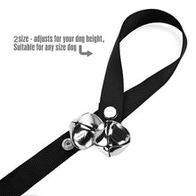 Load image into Gallery viewer, Pet Dog Training Bell Nylon Rope Traction Rope Doorbell Leash Dog Anti-lost Bell with 7 Bells